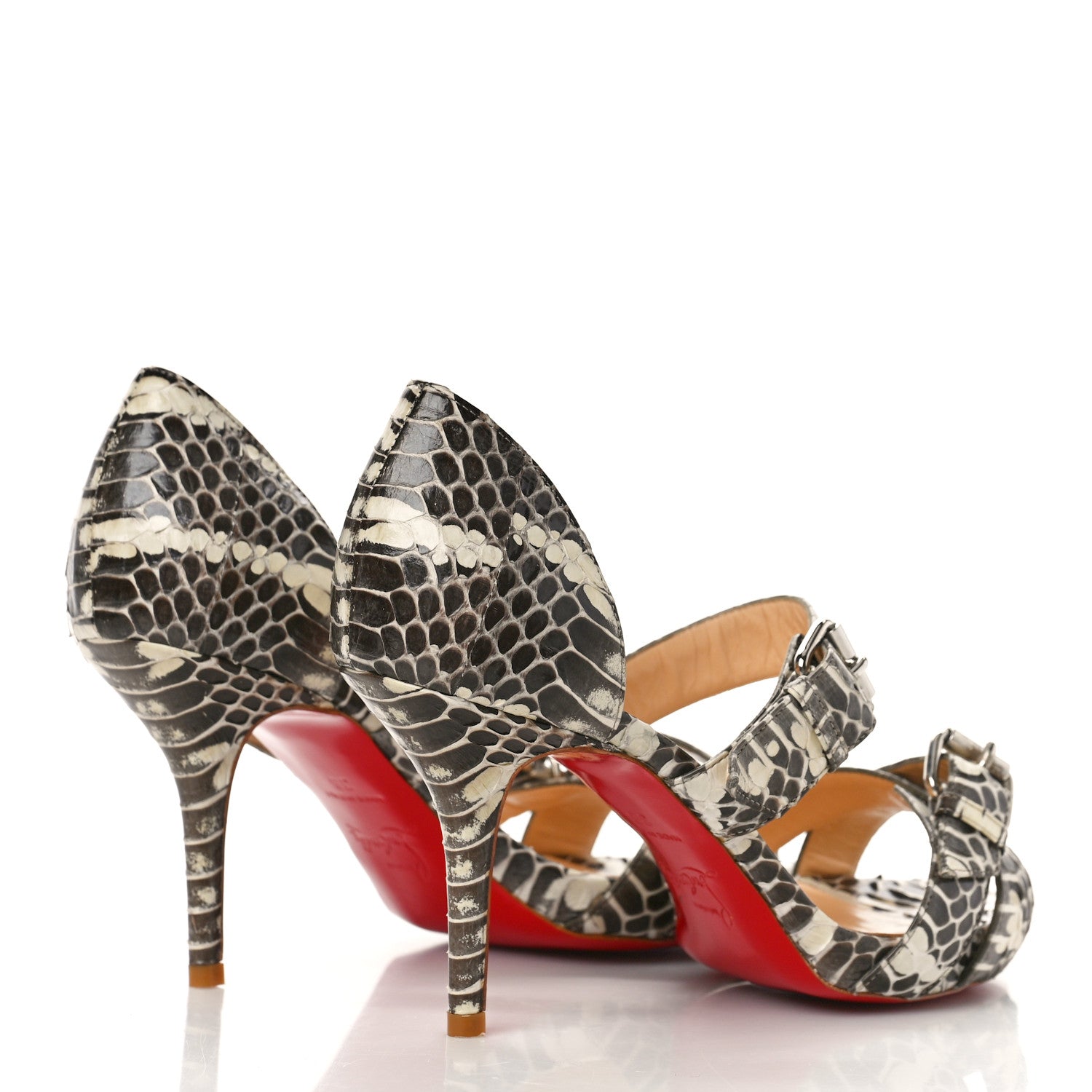 Christian Louboutin Snakeskin Atlanta 85 Sandals 36 3 of 9
