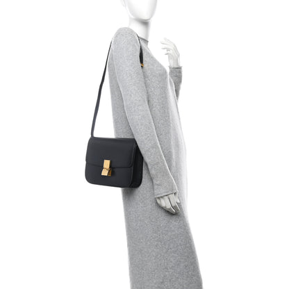 Celine Box Calfskin Medium Classic Box Flap Bag Black 2 of 11
