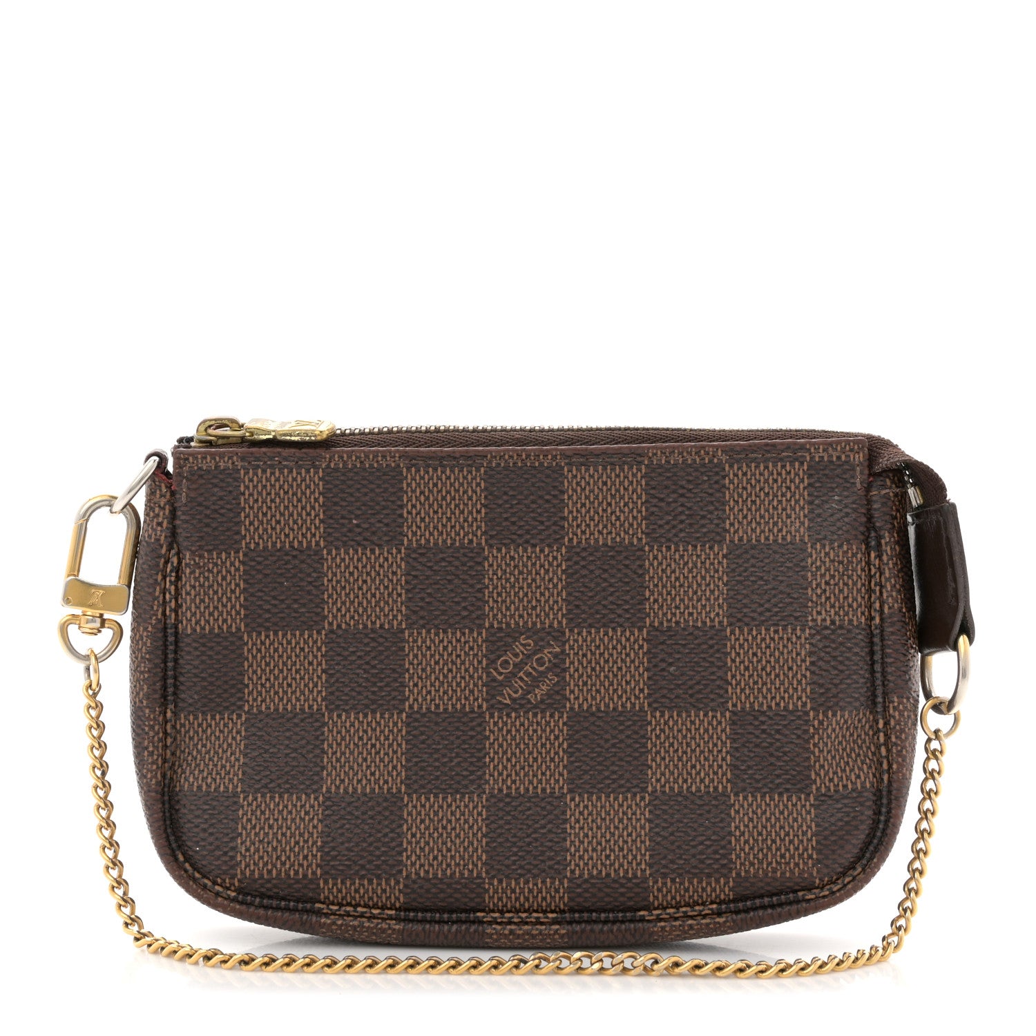 Louis Vuitton Damier Ebene Mini Pochette Accessories 1 of 10