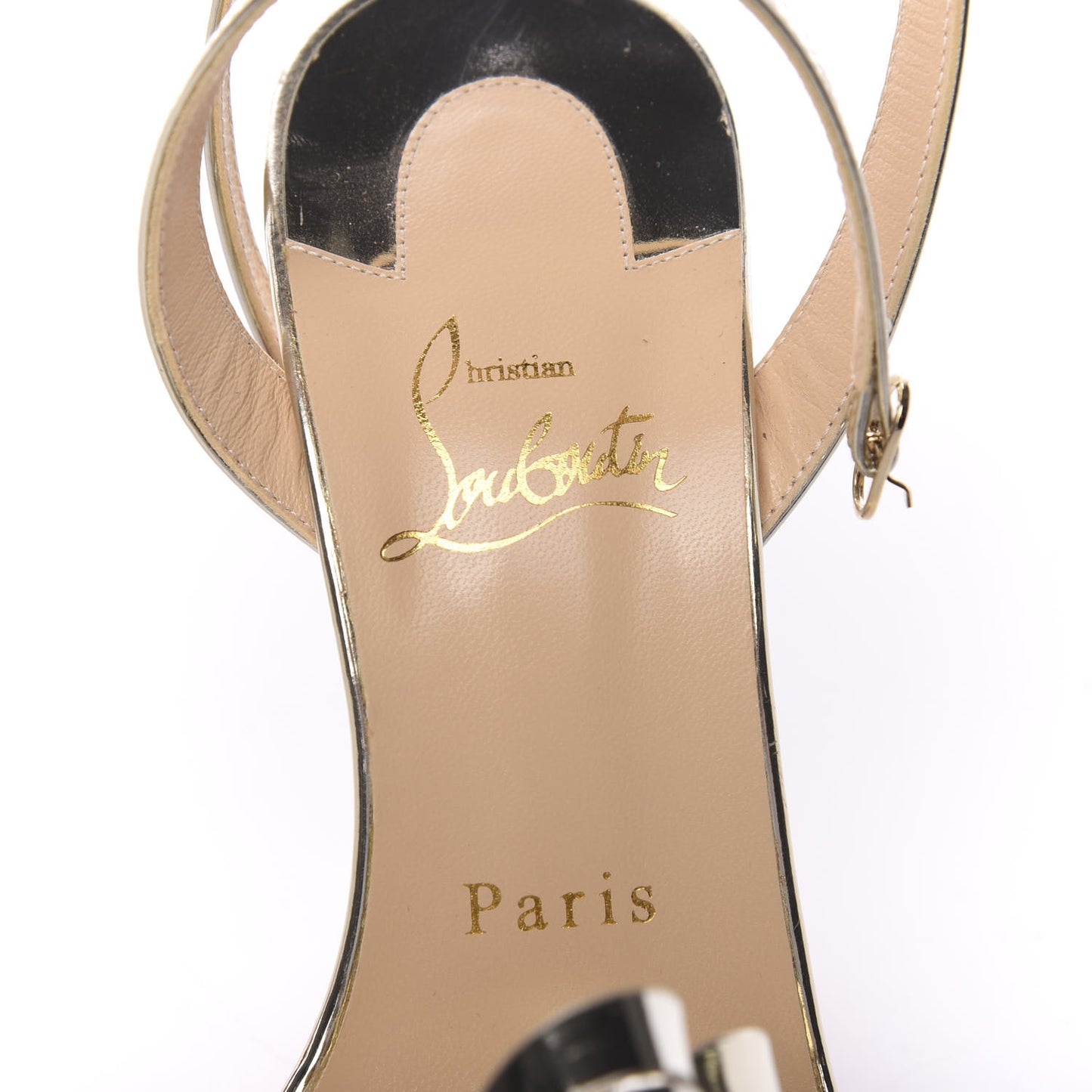 Specchio Miss Valois 100 Bow Sandals 37 Light Gold