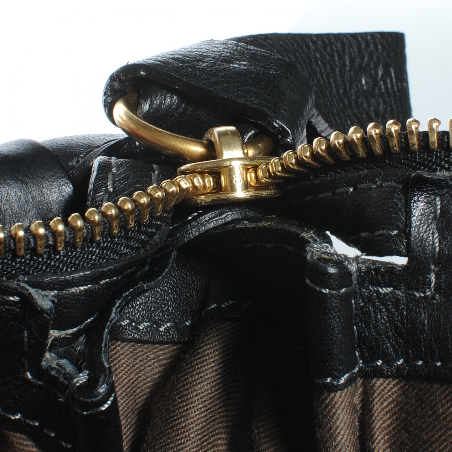Chloe Leather Large Marcie Hobo Black 6 of 8