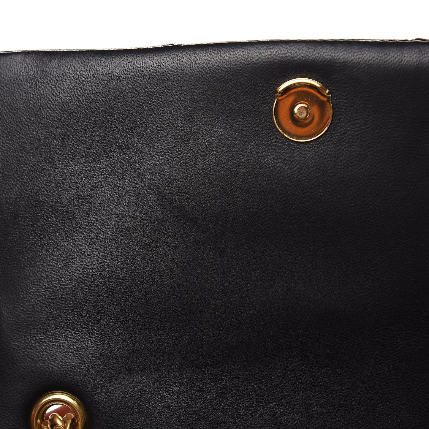 Lambskin Patchwork Monogram Small Jamie Black