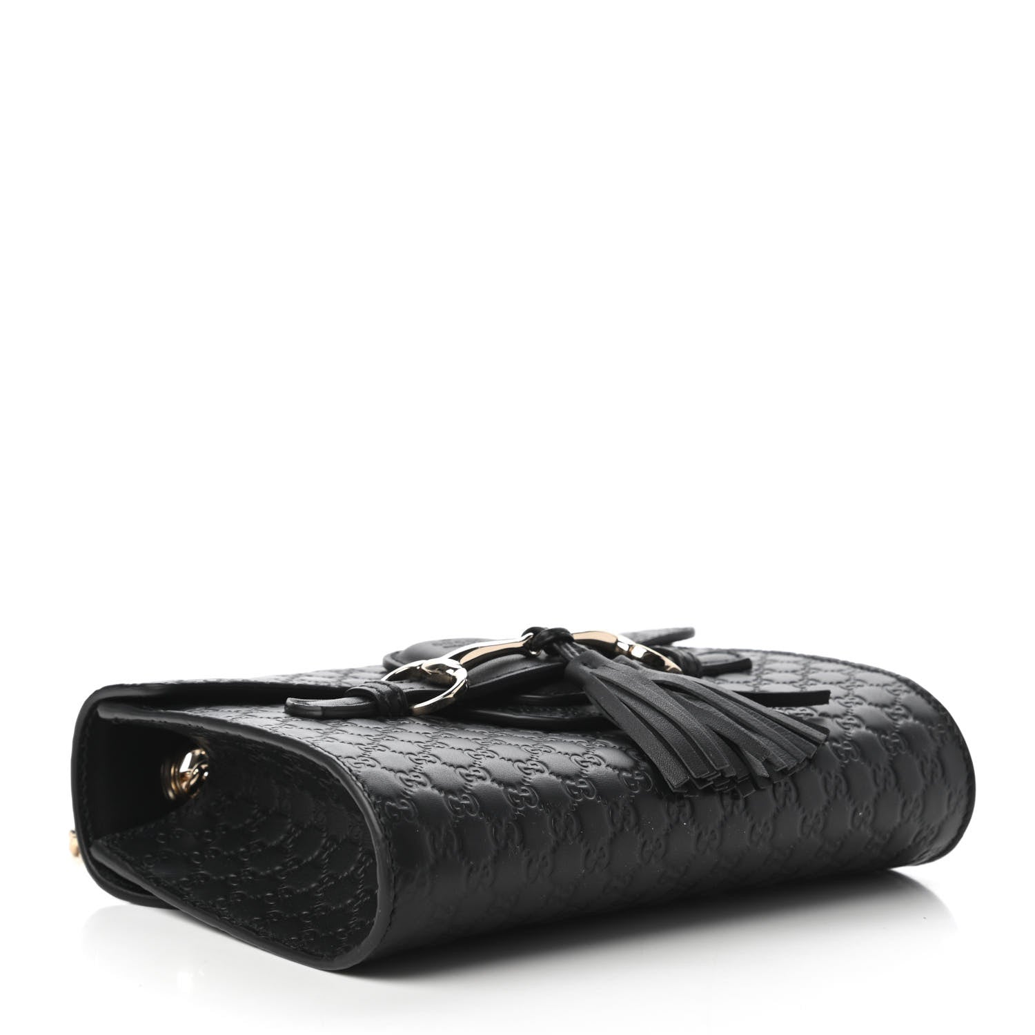 Gucci Microguccissima Mini Emily Shoulder Bag Black 4 of 10