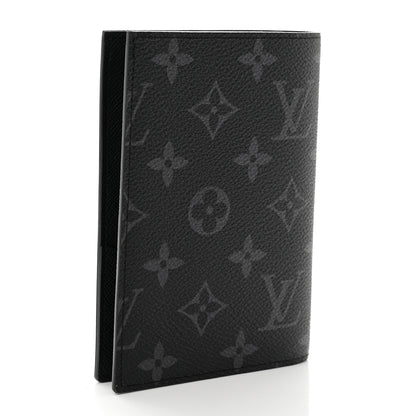 Louis Vuitton Monogram Eclipse Passport Cover 4 of 7
