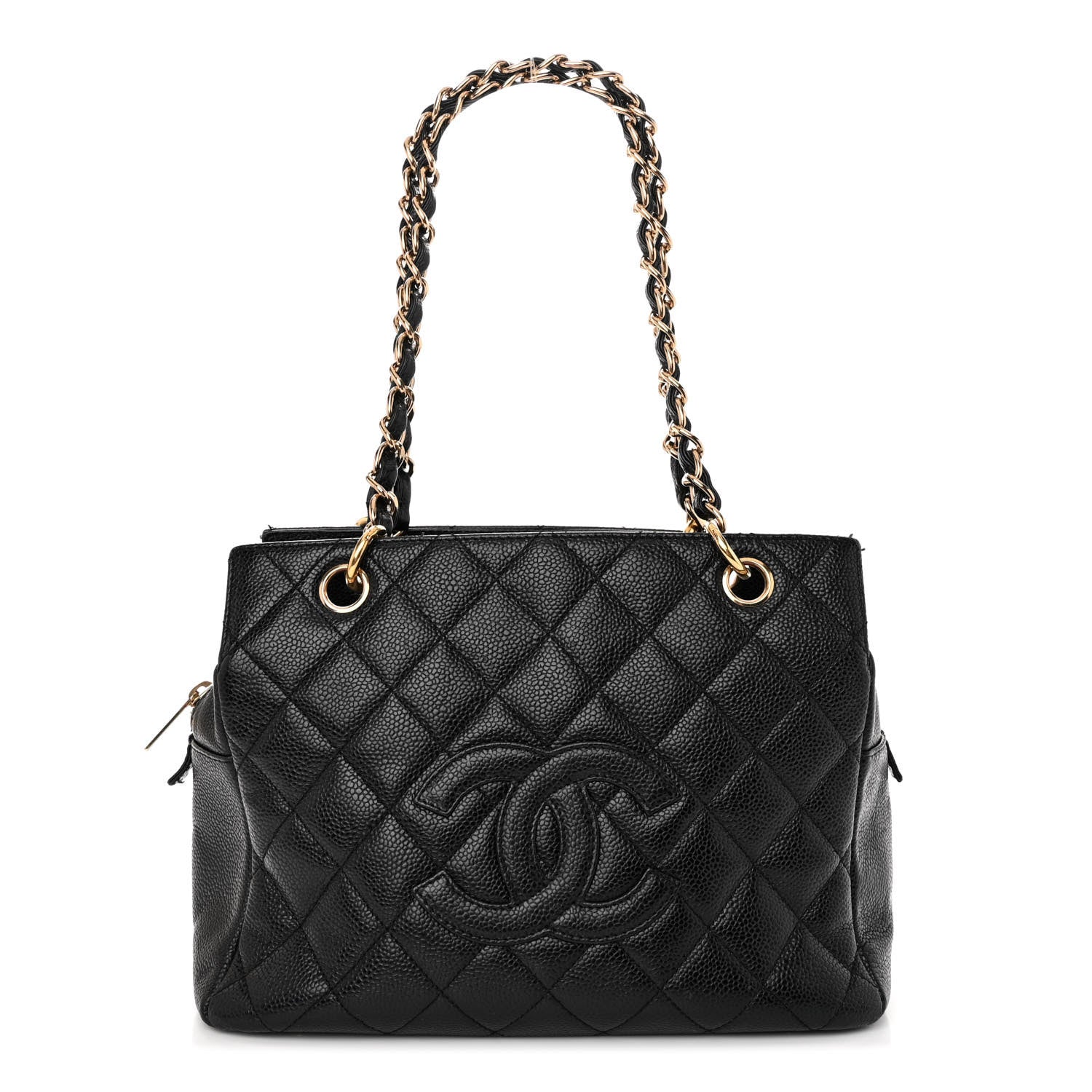Chanel Caviar Quilted Petit Timeless Tote PTT Black 1 of 10