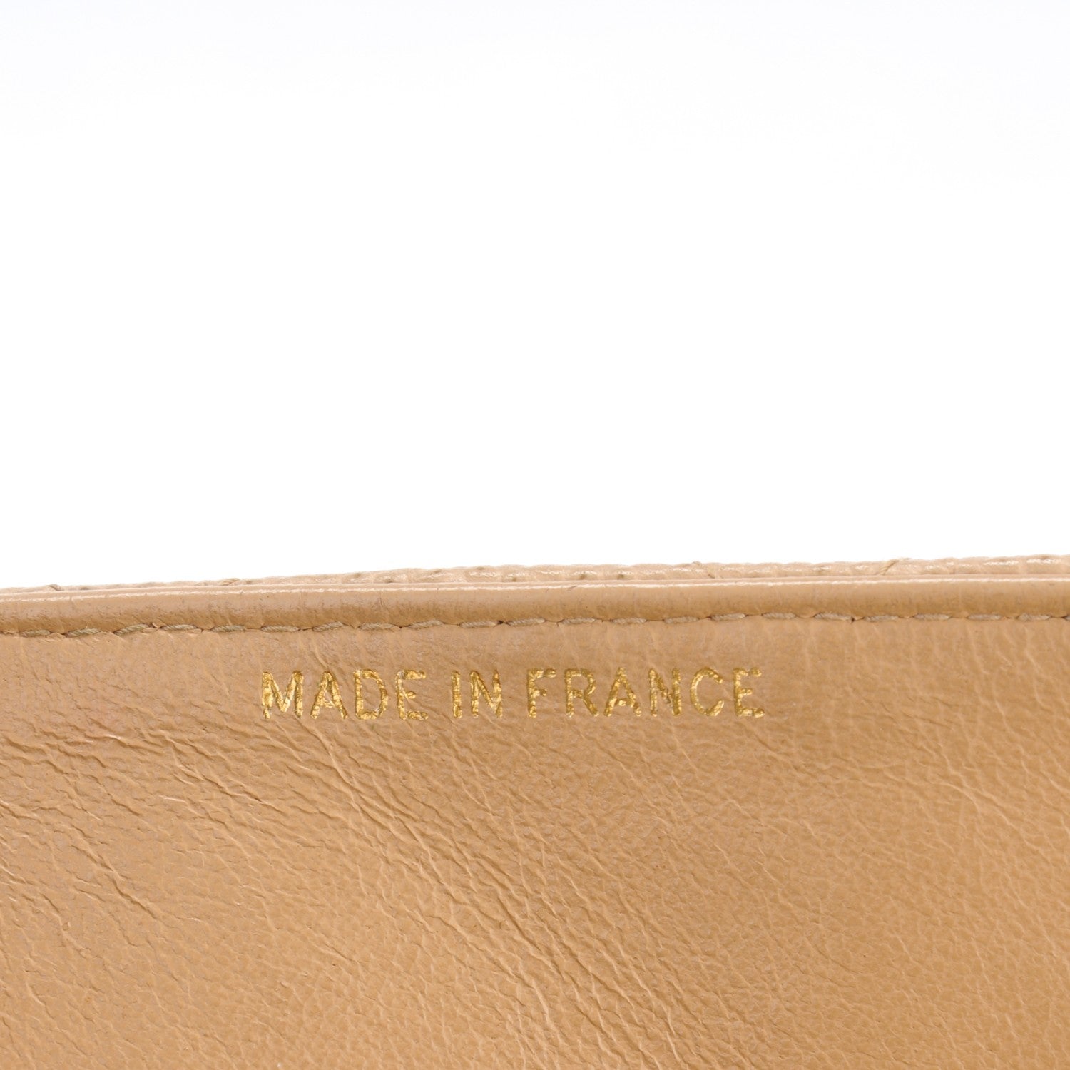 Chanel Caviar Quilted Medium Single Flap Beige 8 of 8
