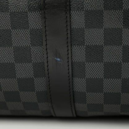 Louis Vuitton Damier Graphite Keepall Bandouliere 55 15 of 15