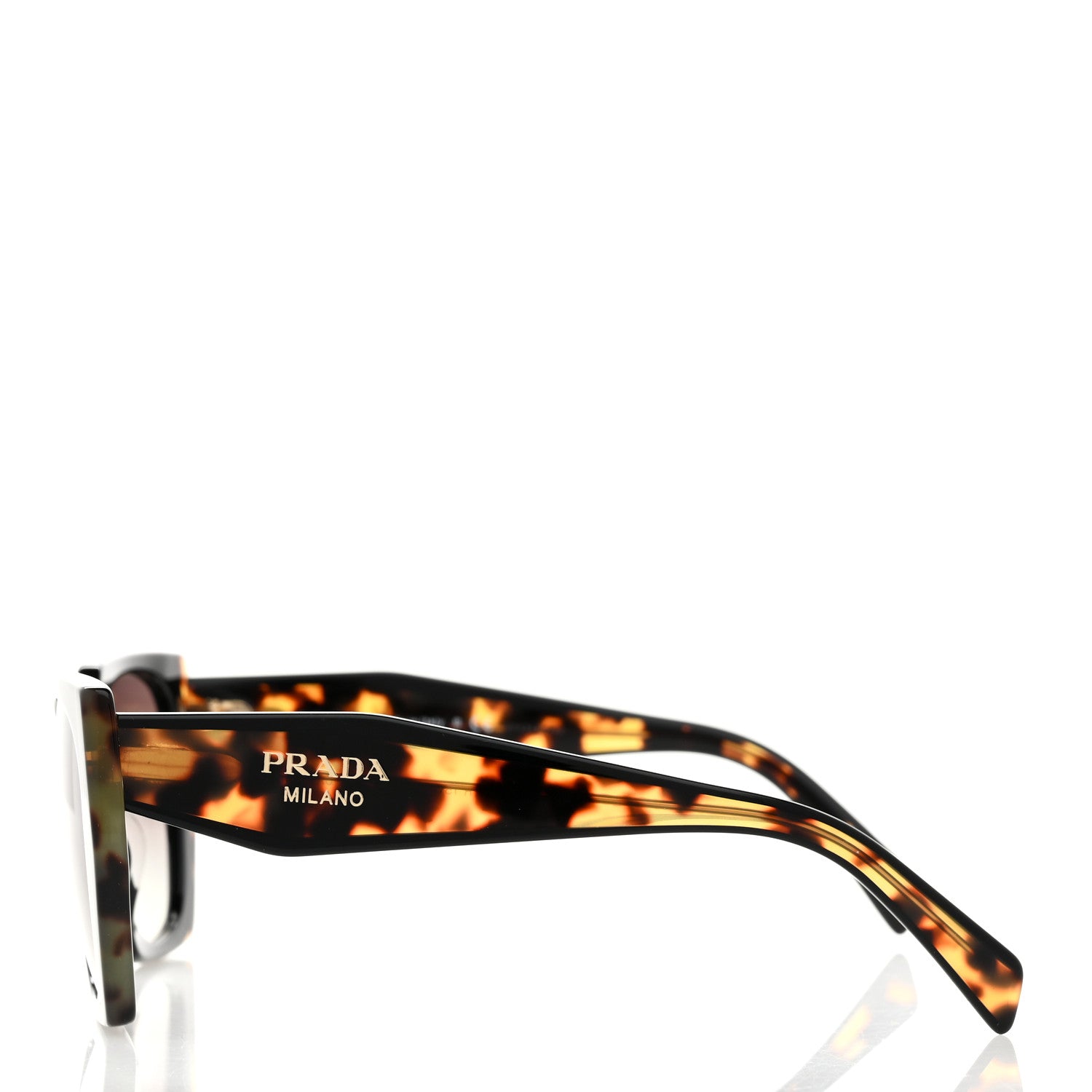 Prada Acetate Sunglasses SPR 15W Tortoise 3 of 8