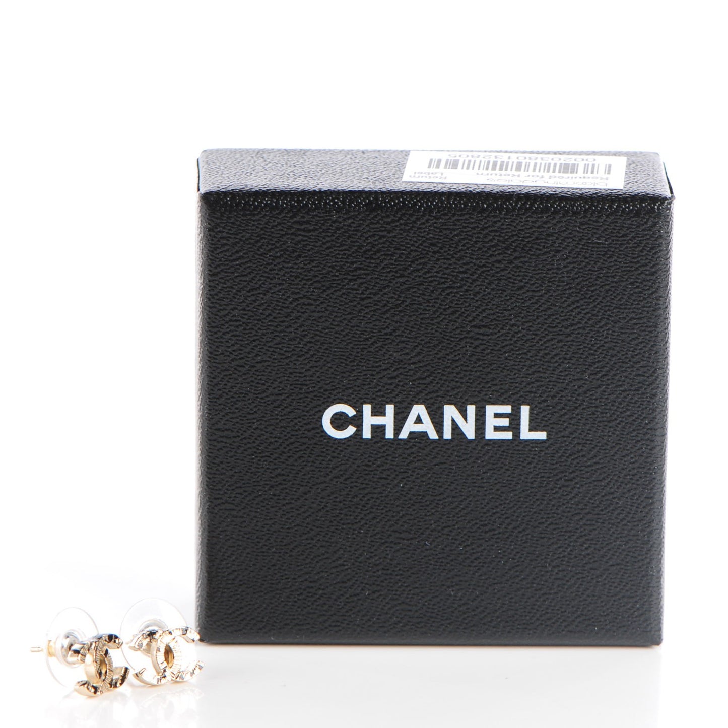 Graffiti CC Earrings Gold
