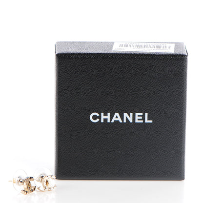 Chanel Graffiti CC Earrings Gold 5 of 5