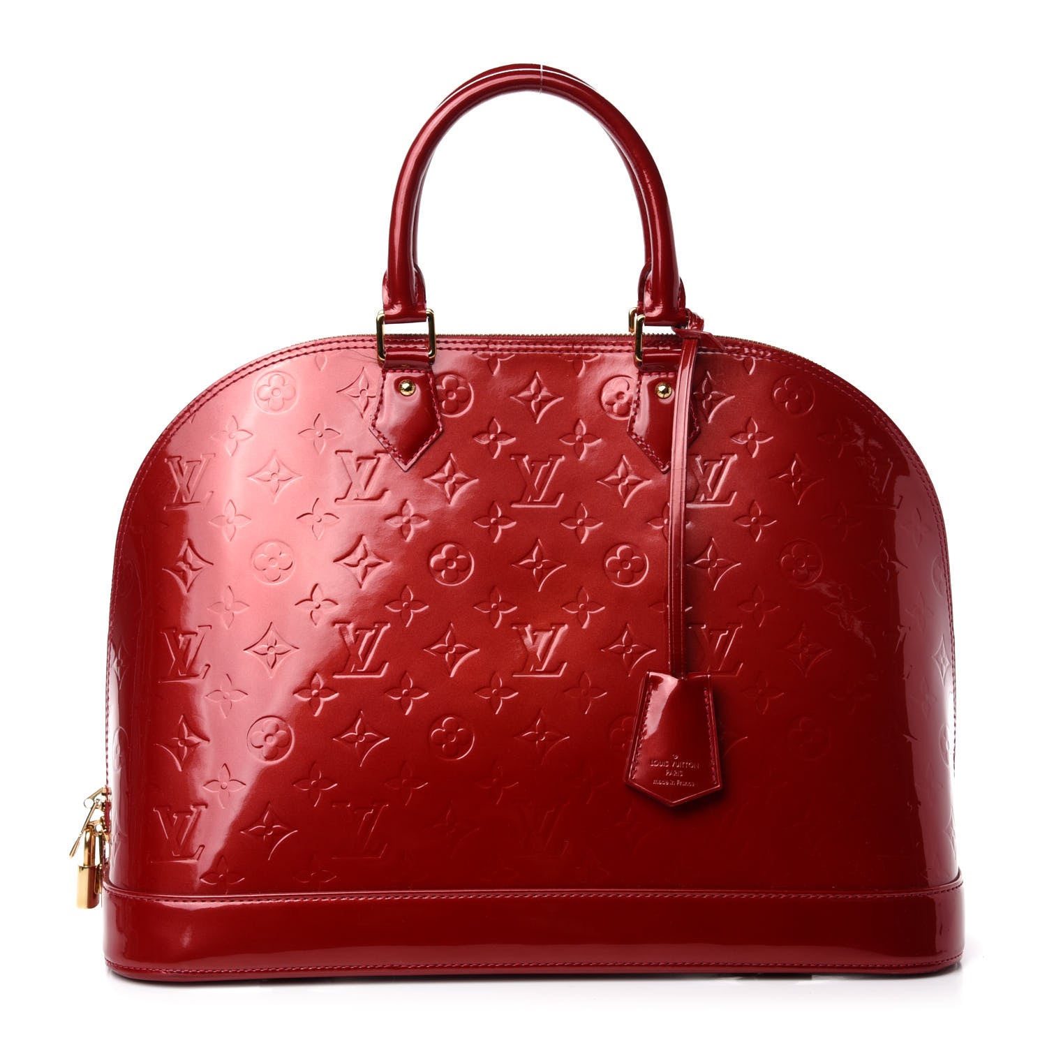 Louis Vuitton Vernis Alma GM Pomme D'Amour 1 of 10