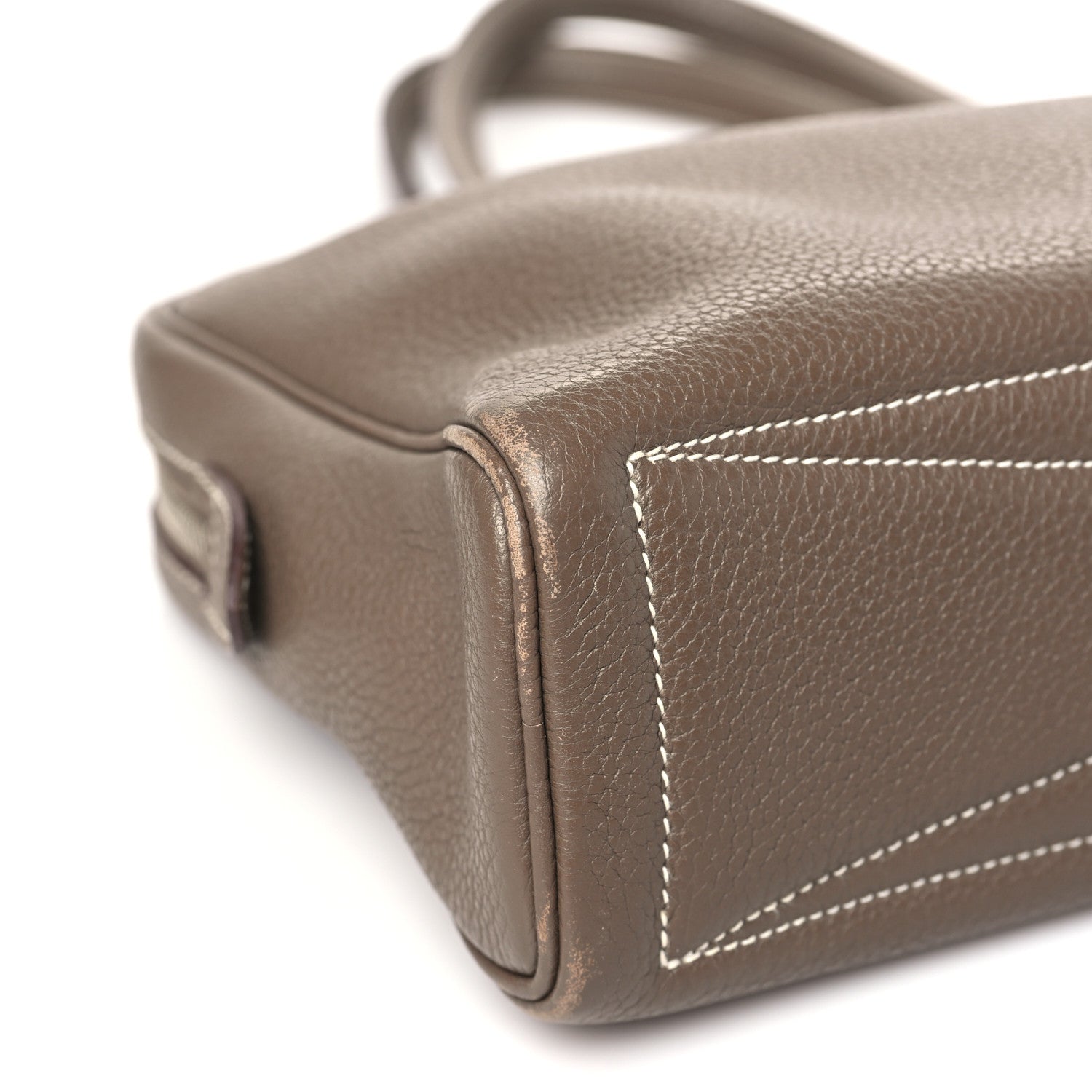 Hermes Taurillon Clemence Victoria Elan 38 Etoupe 9 of 12