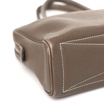Hermes Taurillon Clemence Victoria Elan 38 Etoupe 9 of 12