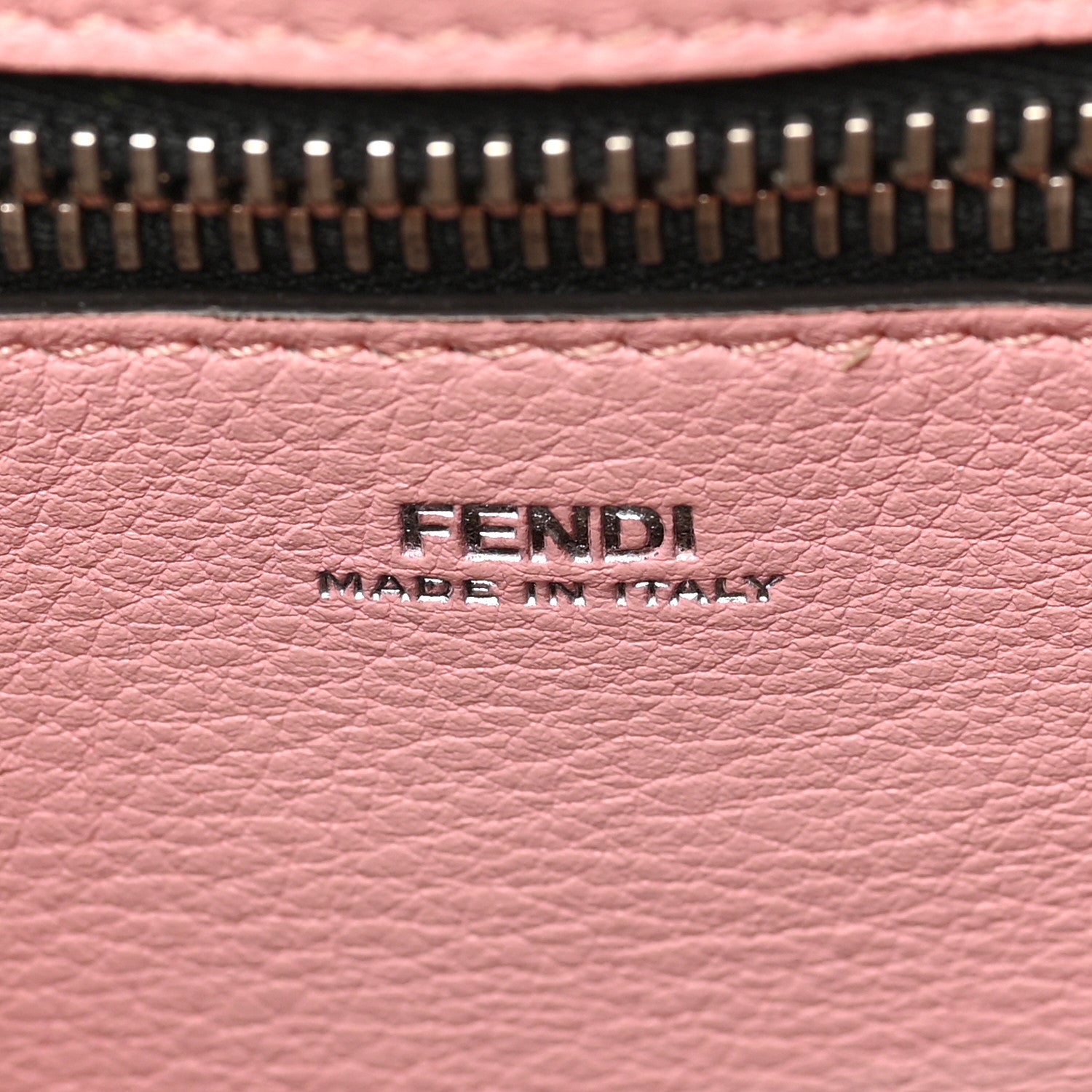 Fendi Vitello Baltico Dolce Shiny Nappa DotCom Satchel Caipiroska Bubblegum 6 of 9
