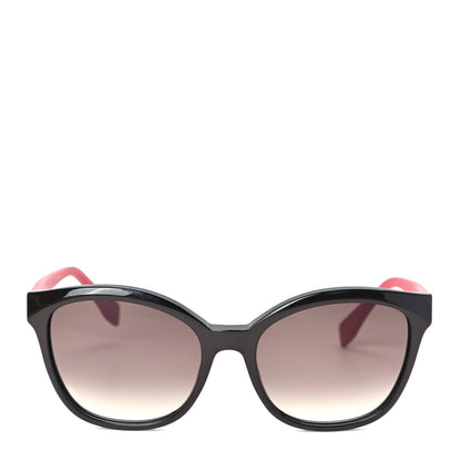 Fendi Acetate Sunglasses FF 0043/S Black Red 2 of 7