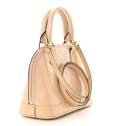 Louis Vuitton Vernis Alma BB Dune 3 of 13