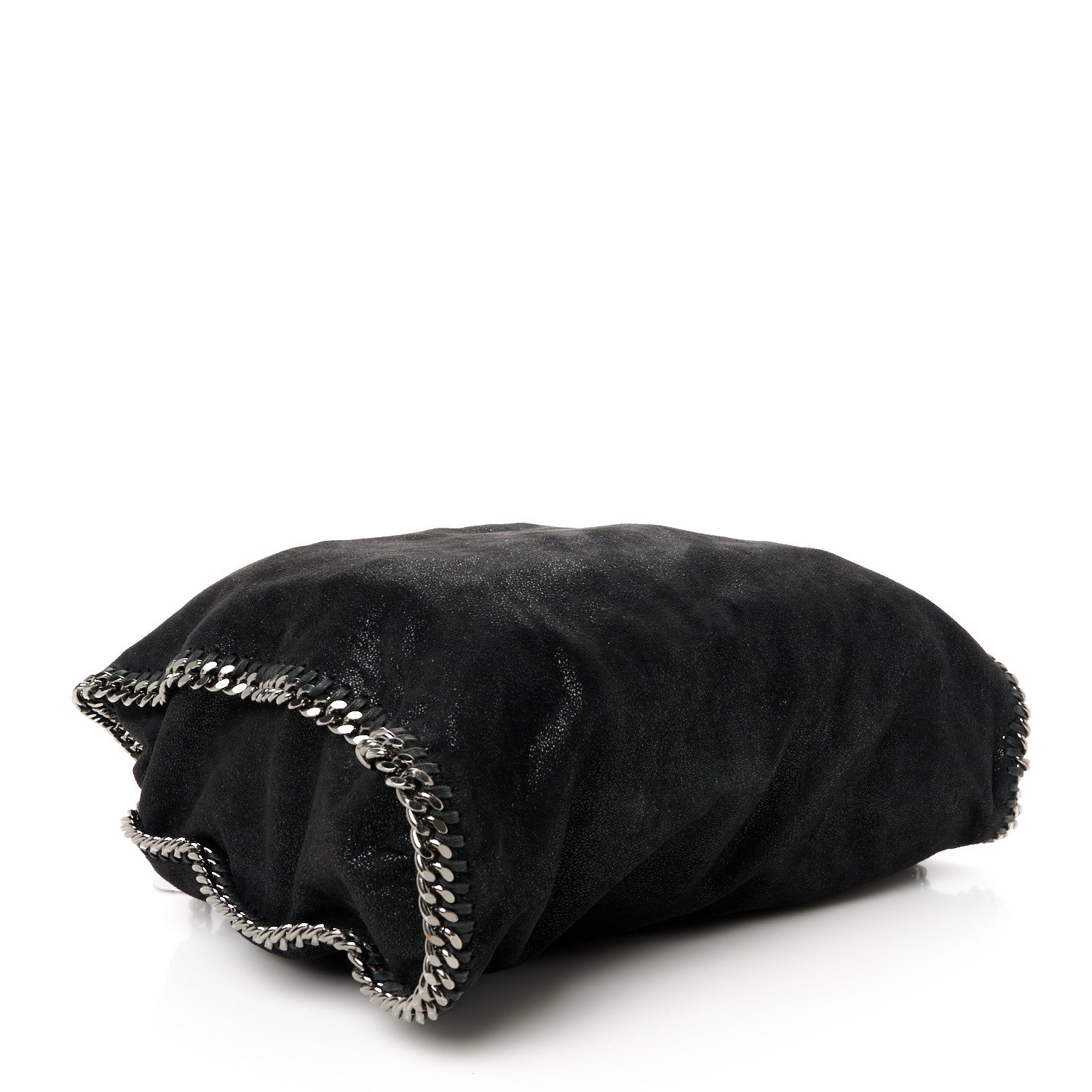 Stella McCartney Shaggy Deer Falabella Fold Over Tote Black 5 of 13
