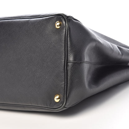 Prada Saffiano Lux Large Tote Black 16 of 17