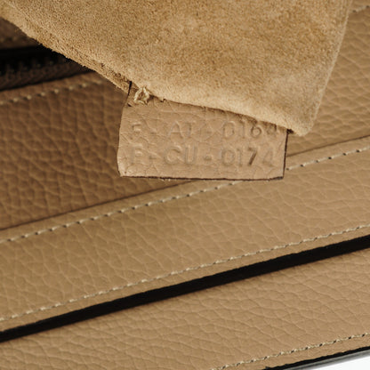Celine Drummed Calfskin Micro Luggage Dune 8 of 8