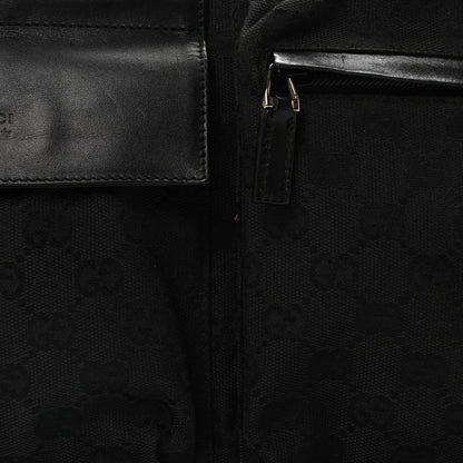 Gucci GG Monogram Double Pocket Belt Bag Black 8 of 10