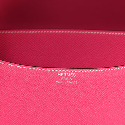 Hermes Epsom Constance 24 Rose Tyrien 6 of 9