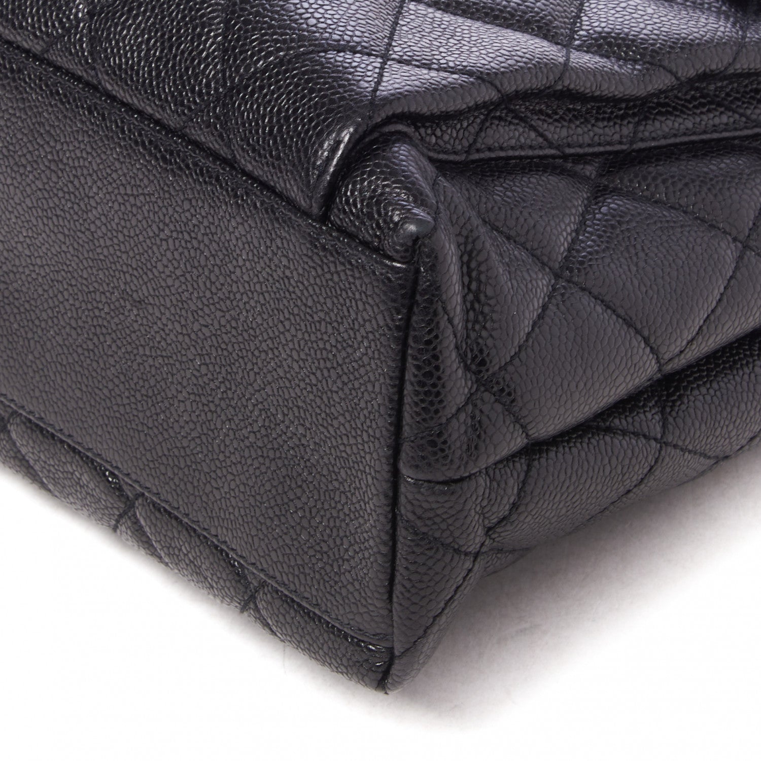Chanel Caviar Quilted Flap Shoulder Bag Black 4 of 9