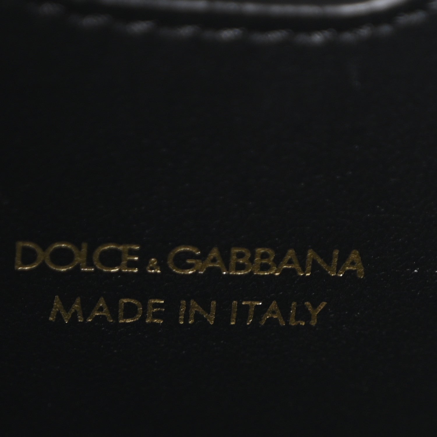 Dolce & Gabbana Smooth Calfskin Small DG Amore Shoulder Bag Black 6 of 9