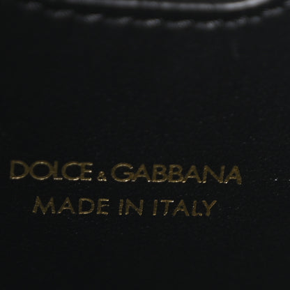 Dolce & Gabbana Smooth Calfskin Small DG Amore Shoulder Bag Black 6 of 9