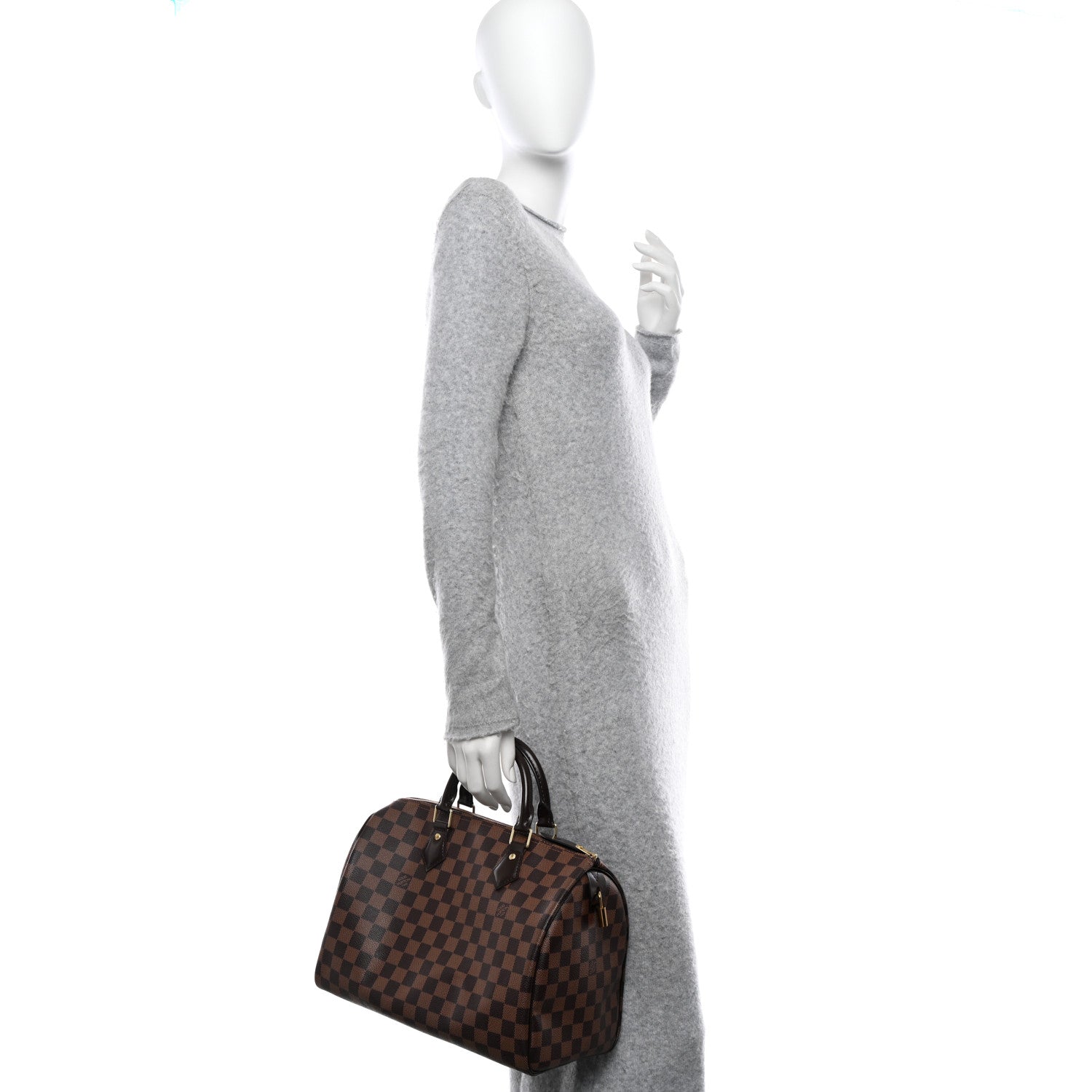 Louis Vuitton Damier Ebene Speedy 30 2 of 9