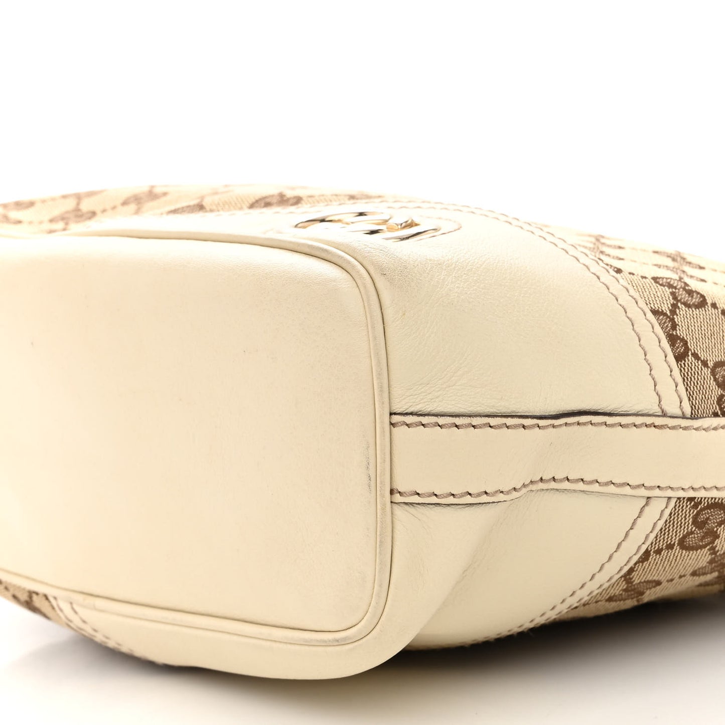Monogram Medium New Britt Hobo Off White