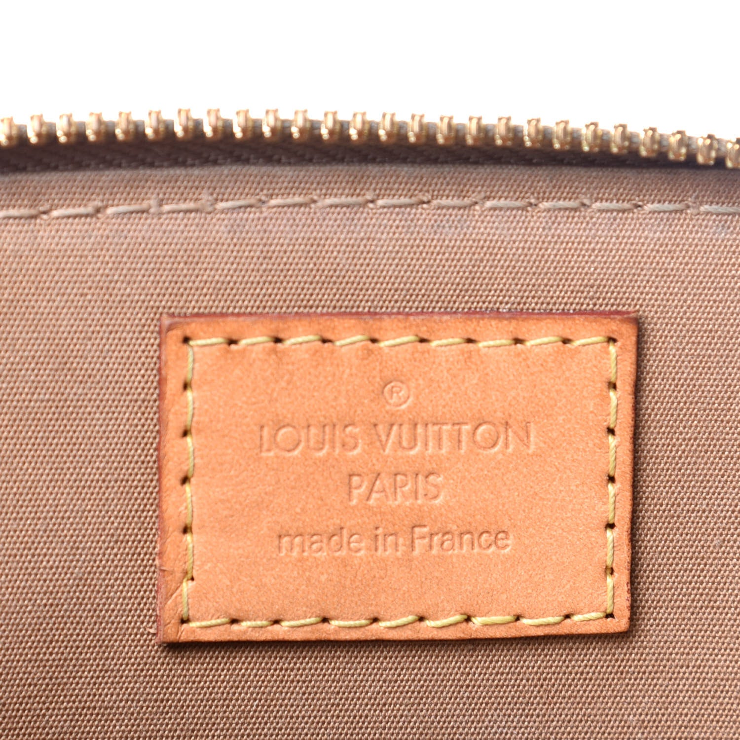 Louis Vuitton Vernis Alma BB Beige Poudre 7 of 9