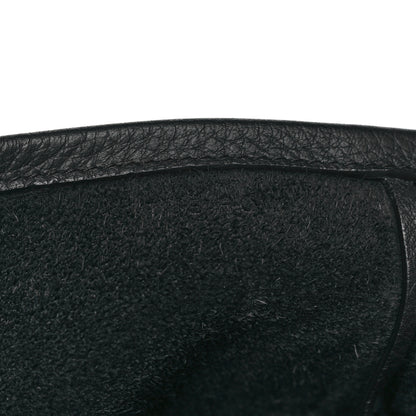 The Row Grained Calfskin Medium N/S Hook Tote Black 6 of 11