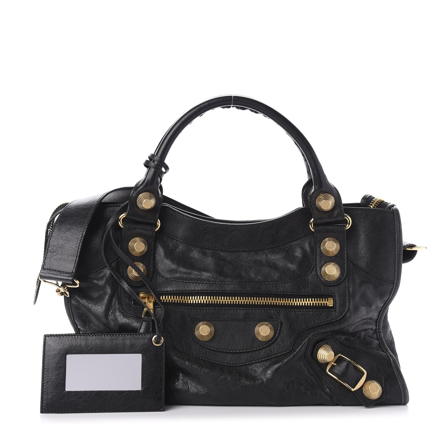 Balenciaga Agneau Giant 21 Gold Hardware City Black 1 of 12