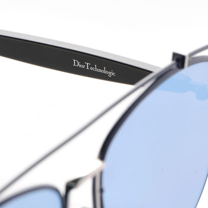 Christian Dior Technologic Sunglasses Blue Matte Black 5 of 9