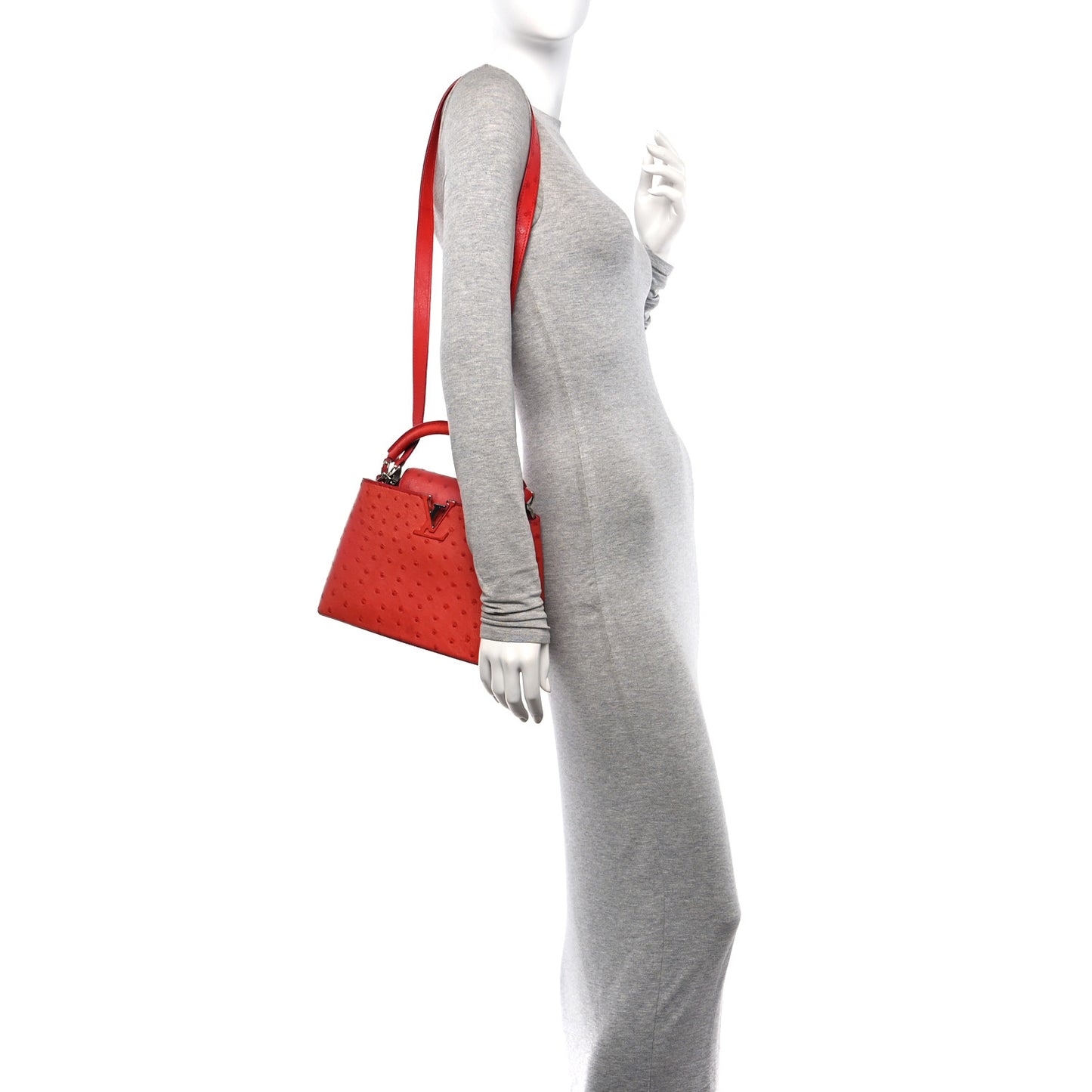 Ostrich Capucines BB Coquelicot