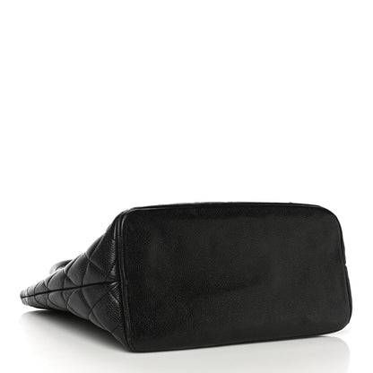 Chanel Caviar Quilted Medallion Tote Black 4 of 16
