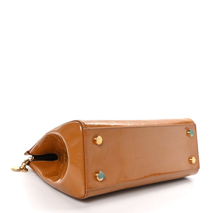 Louis Vuitton Vernis Brea MM Noisette 4 of 10