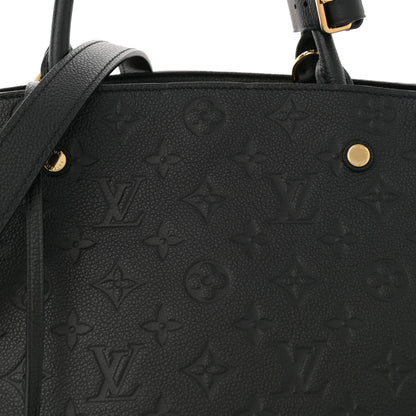 Louis Vuitton Empreinte Montaigne GM Black 8 of 10