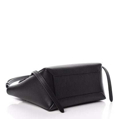 Celine Grained Calfskin Nano Belt Bag Black 4 of 11