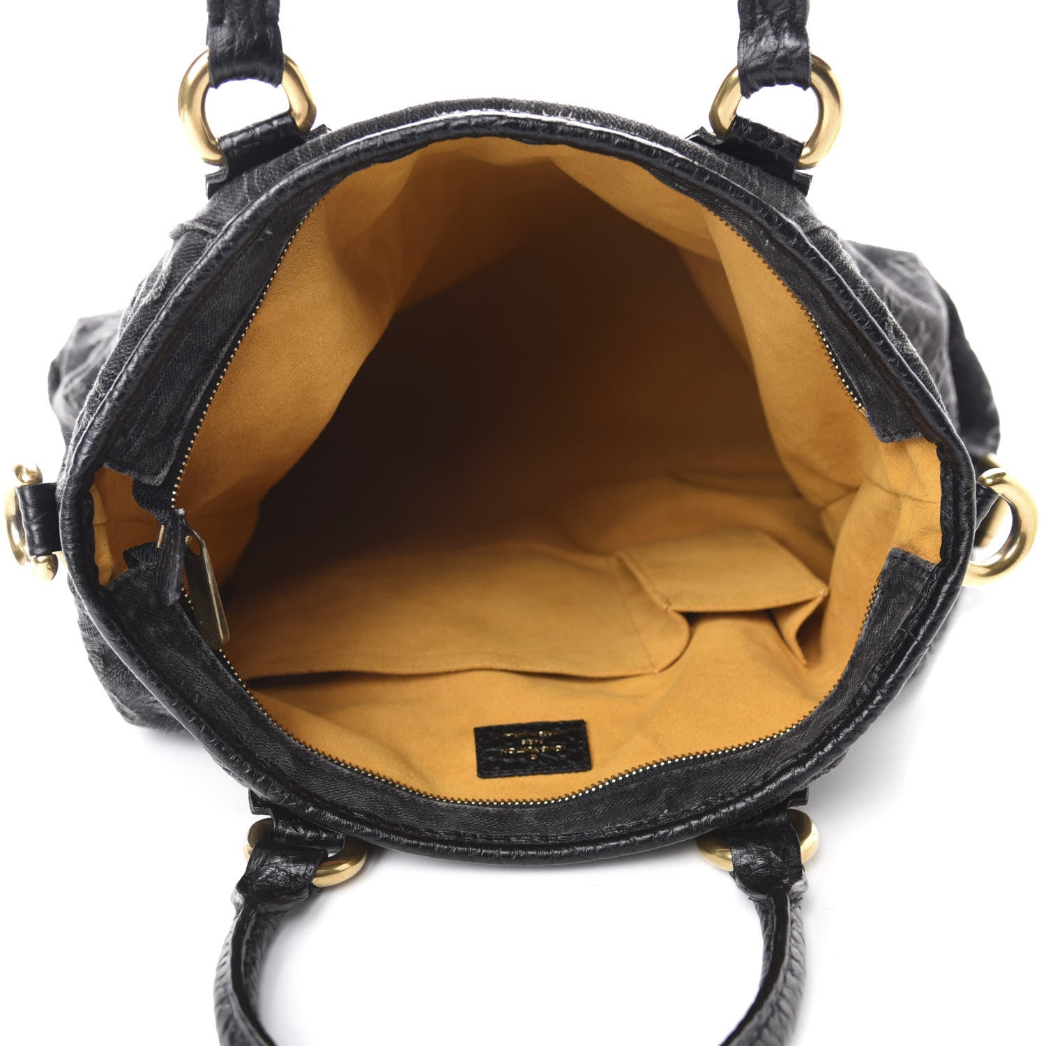 Louis Vuitton Denim Neo Cabby GM Black 6 of 11