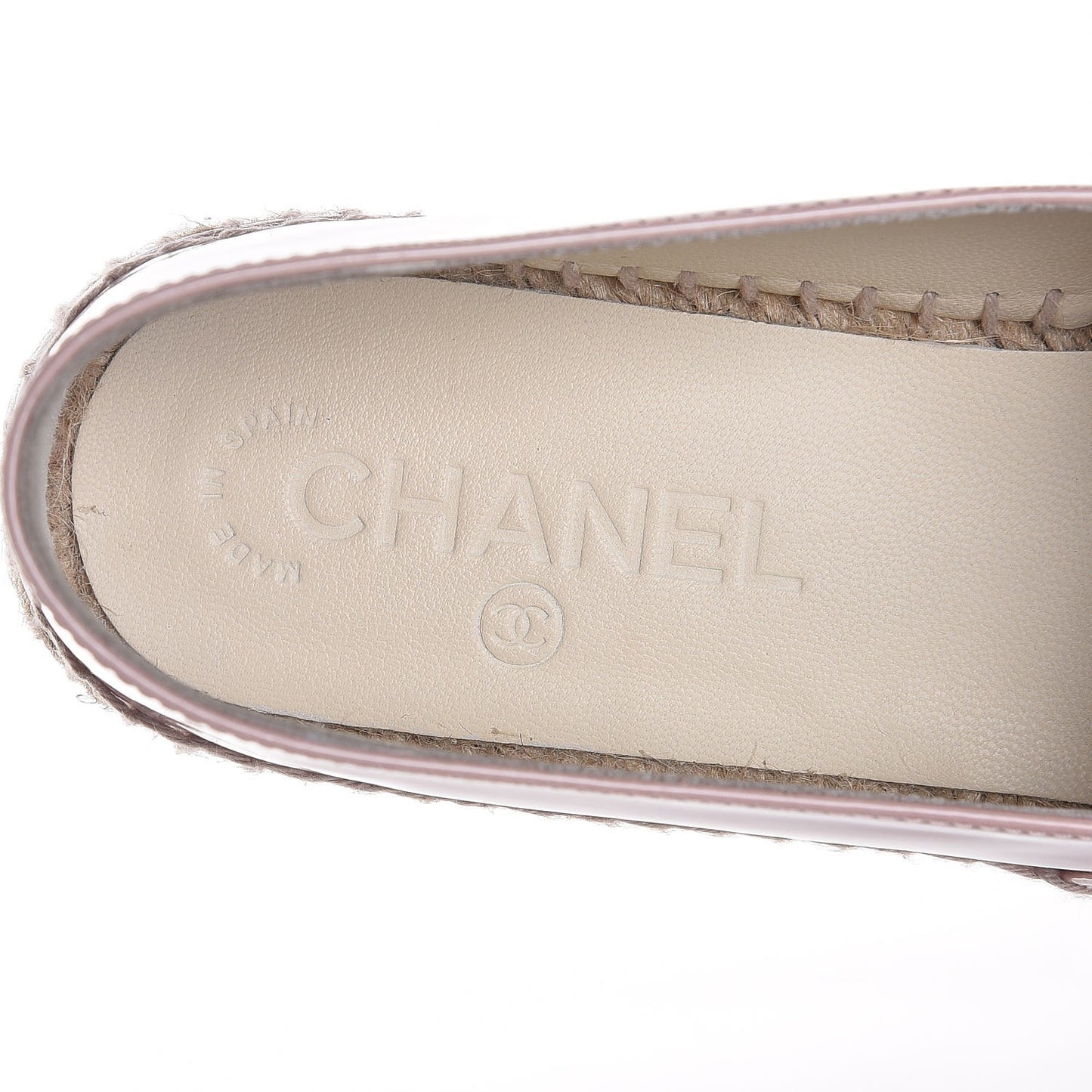 Patent CC Espadrilles 38 Pink