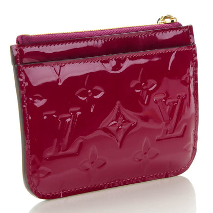 Louis Vuitton Vernis Key Pouch Magenta 3 of 7