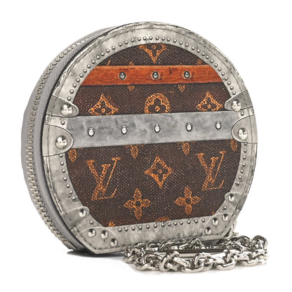 Louis Vuitton Transformed Monogram Time Trunks Micro Boite Chapeau Coin Purse Marron 3 of 9