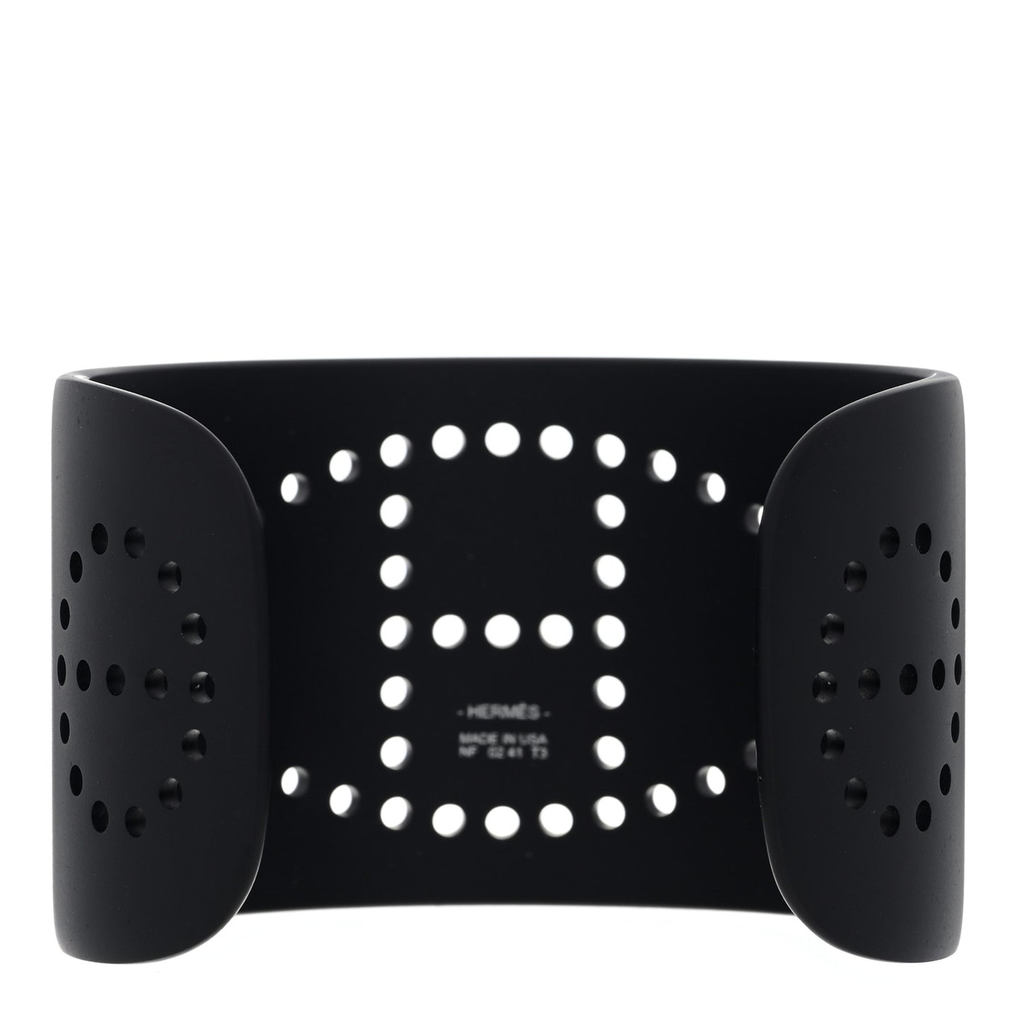Aluminium Evelyne Sunset Cuff Bracelet T3 Black