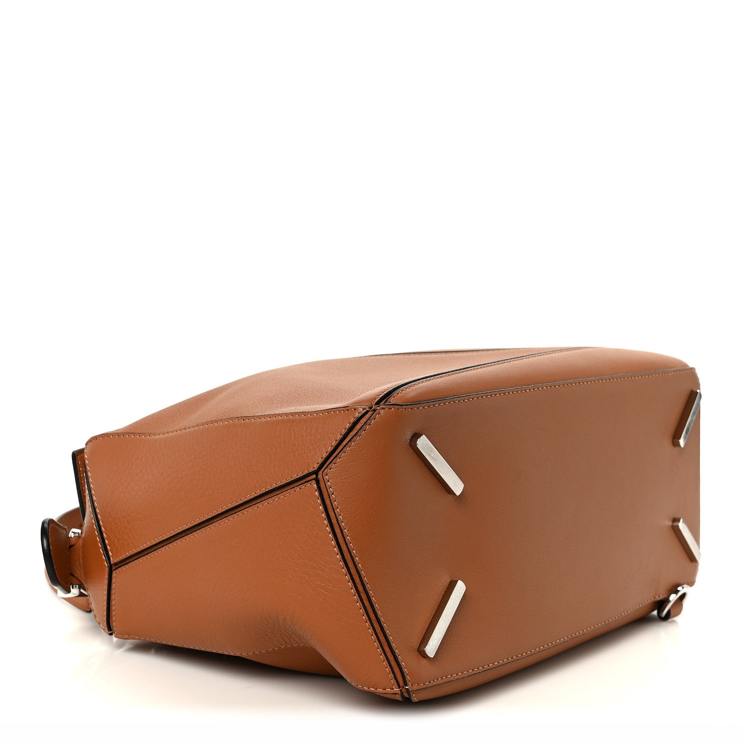 Loewe Calfskin Medium Puzzle Bag Tan 4 of 11