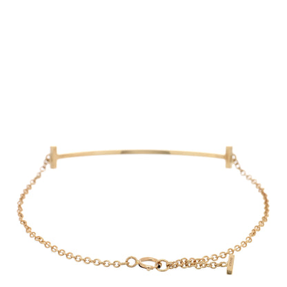 Tiffany 18K Rose Gold T Smile Bracelet 2 of 4