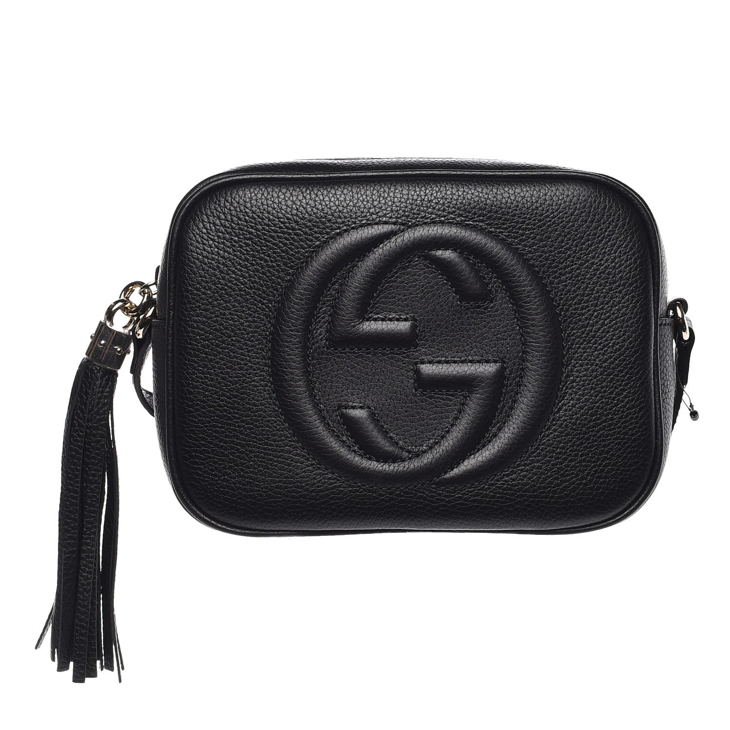 Gucci Pebbled Calfskin Small Soho Disco Bag Black 1 of 8