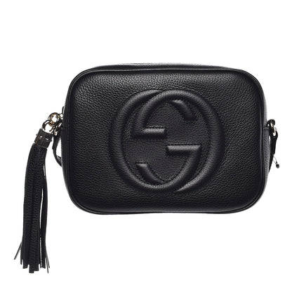 Gucci Pebbled Calfskin Small Soho Disco Bag Black 1 of 8