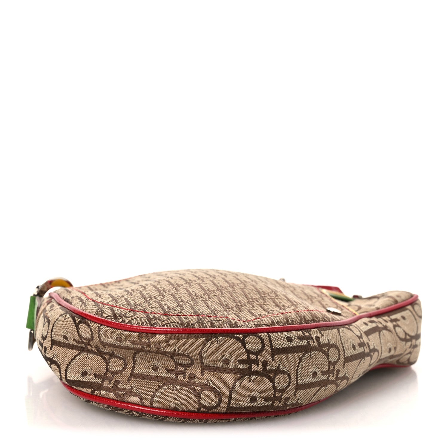 Christian Dior Monogram Rasta Saddle Pochette Beige 4 of 14