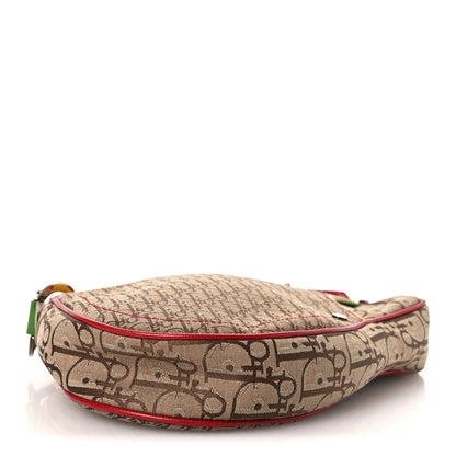 Christian Dior Monogram Rasta Saddle Pochette Beige 4 of 14
